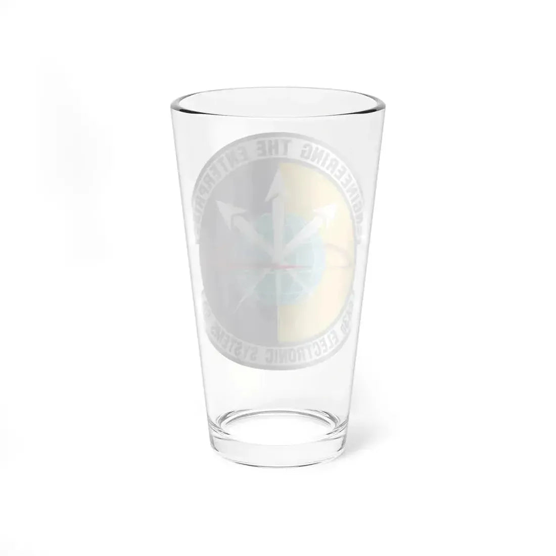 643d Electronic Systems Squadron (U.S. Air Force) Pint Glass 16oz - Go Mug Yourself