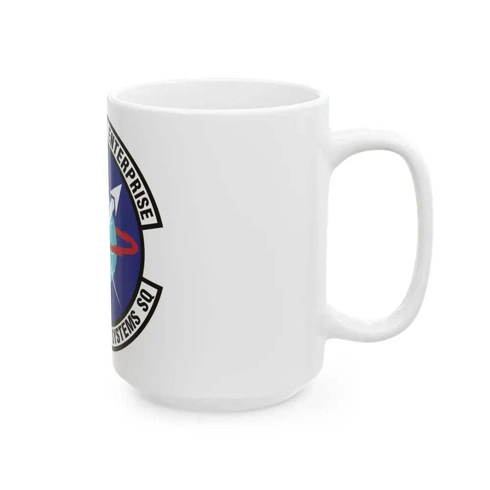 643d Electronic Systems Squadron (U.S. Air Force) White Coffee Mug - Go Mug Yourself