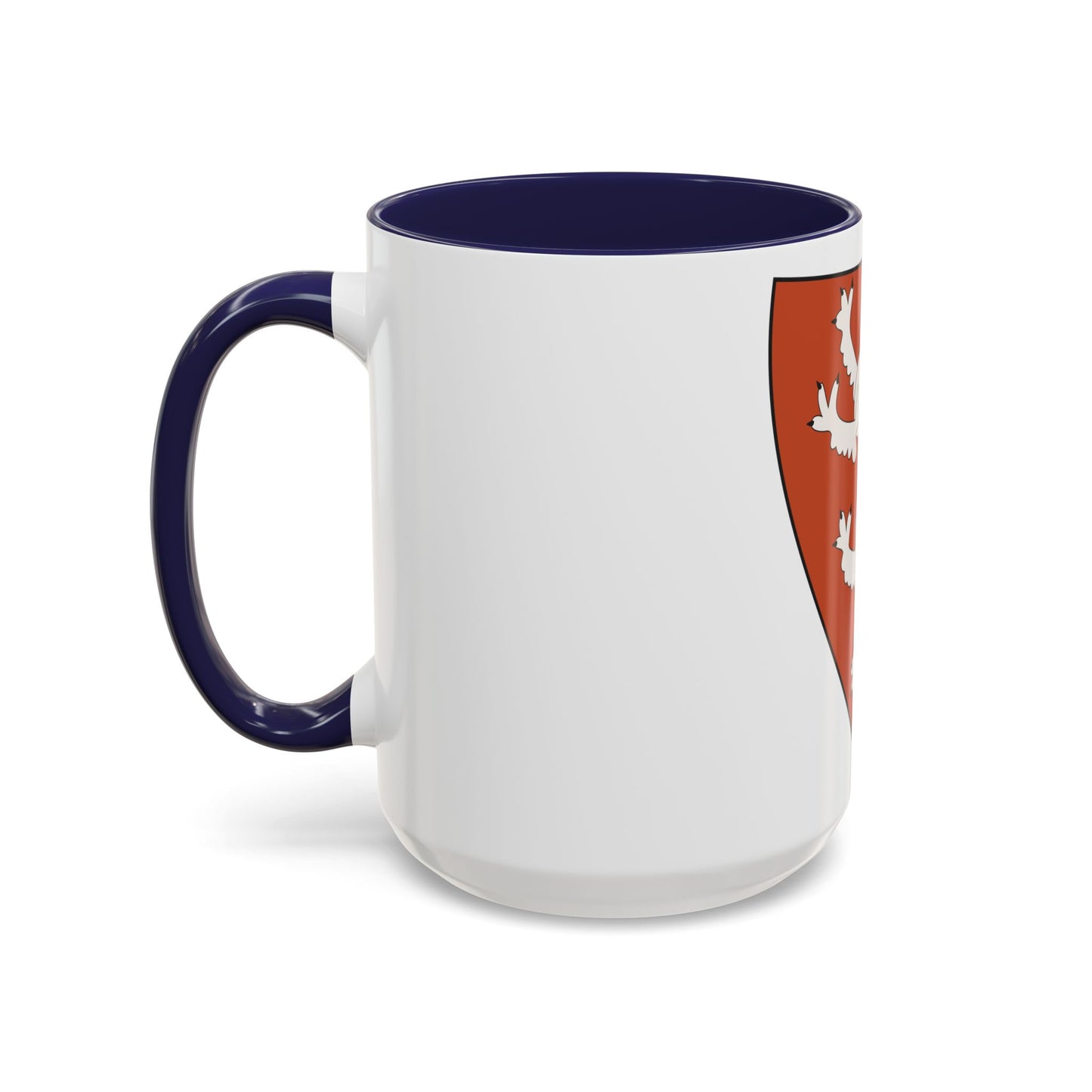 Lesser coat of arms of the Kingdom of Bohemia (Wenceslaus II of Bohemia) - Accent Coffee Mug