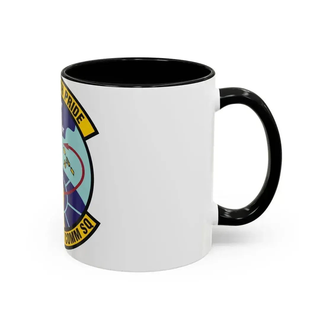 644th Combat Communications Squadron (U.S. Air Force) Accent Coffee Mug - Go Mug Yourself