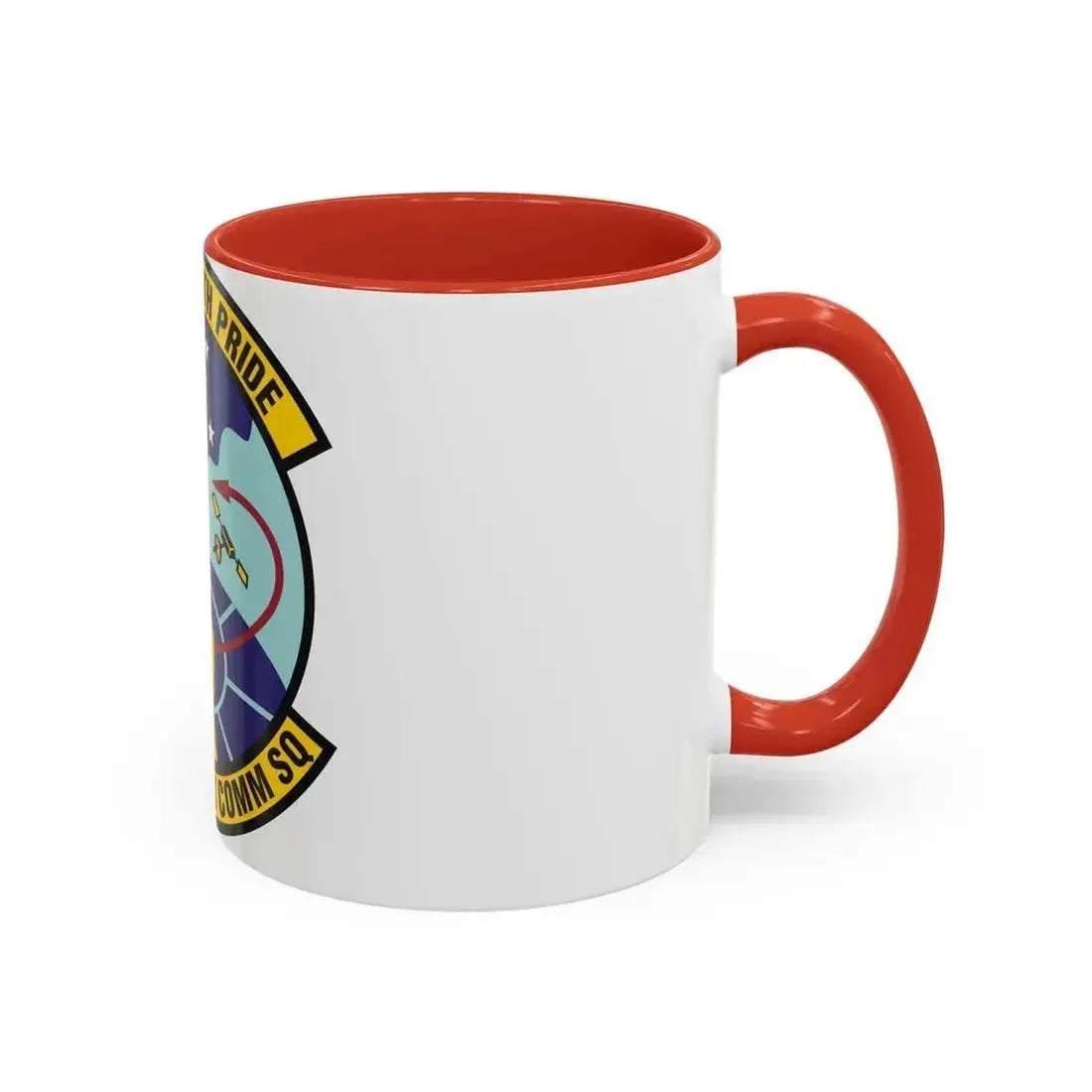 644th Combat Communications Squadron (U.S. Air Force) Accent Coffee Mug - Go Mug Yourself