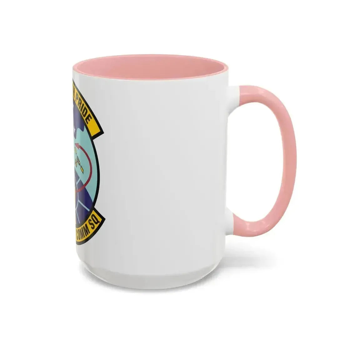 644th Combat Communications Squadron (U.S. Air Force) Accent Coffee Mug - Go Mug Yourself