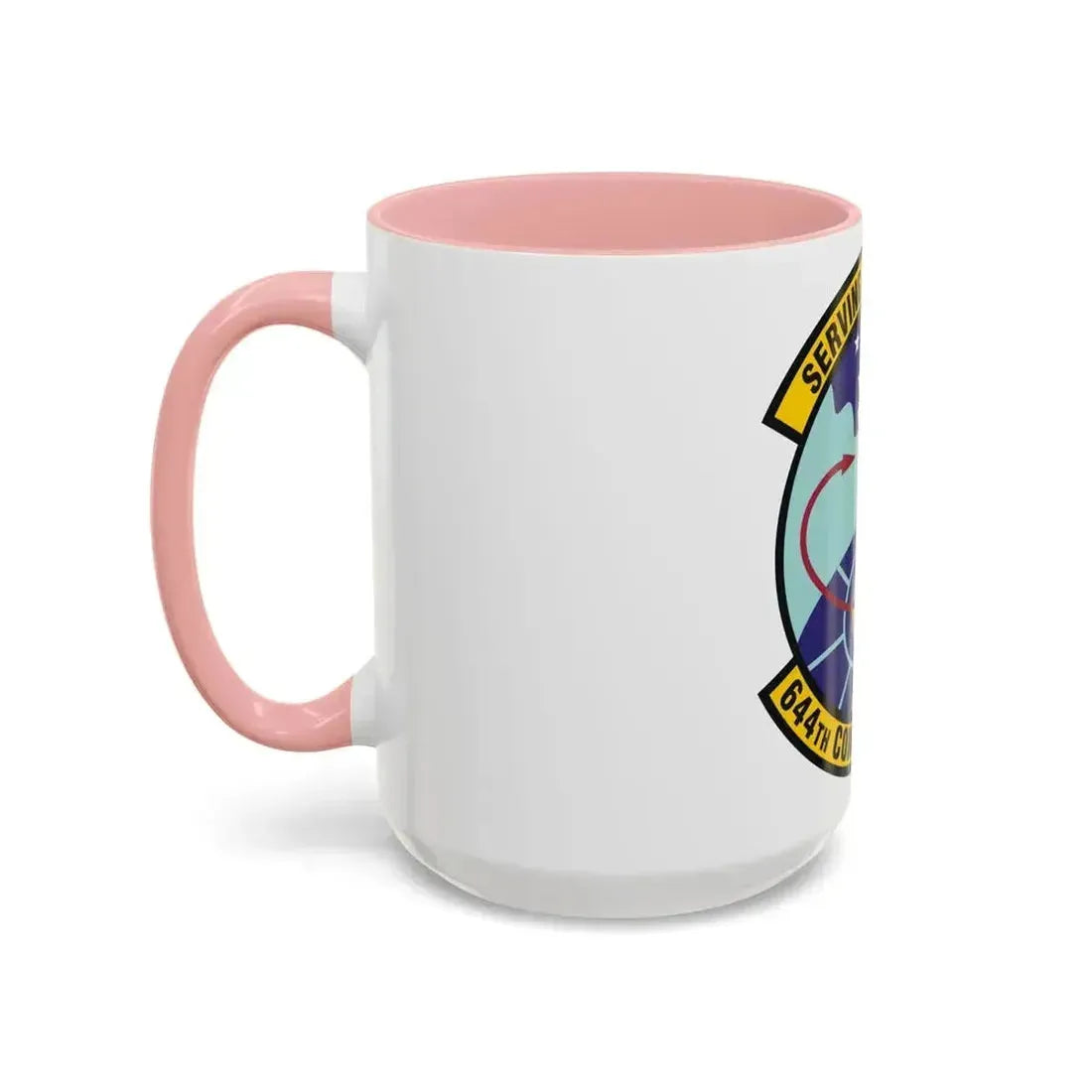 644th Combat Communications Squadron (U.S. Air Force) Accent Coffee Mug - Go Mug Yourself