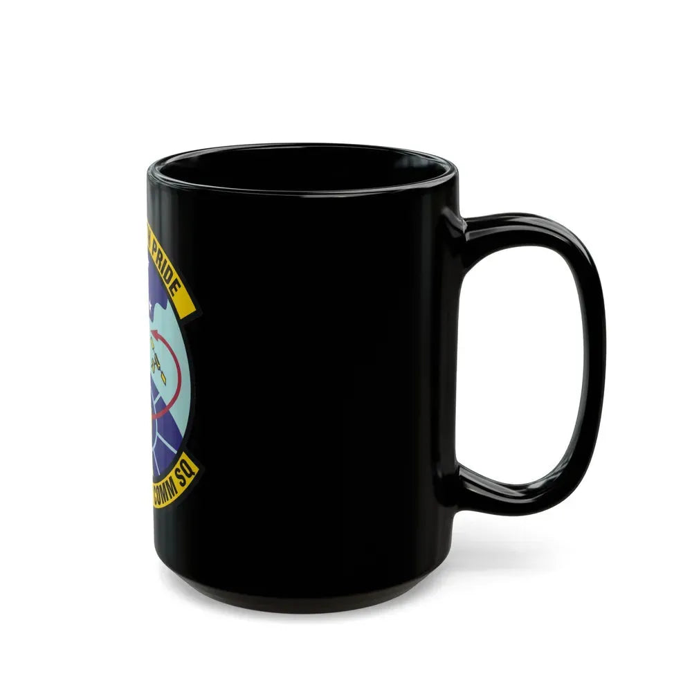 644th Combat Communications Squadron (U.S. Air Force) Black Coffee Mug - Go Mug Yourself