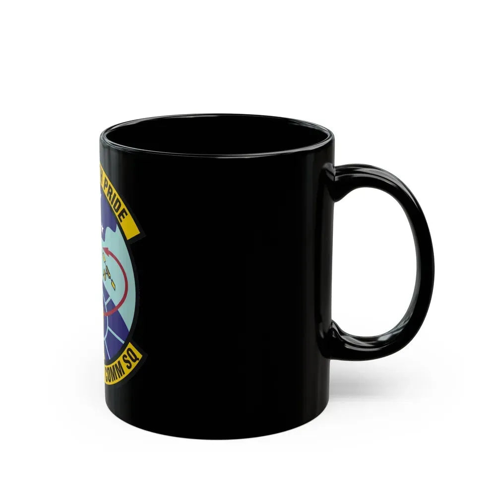 644th Combat Communications Squadron (U.S. Air Force) Black Coffee Mug - Go Mug Yourself