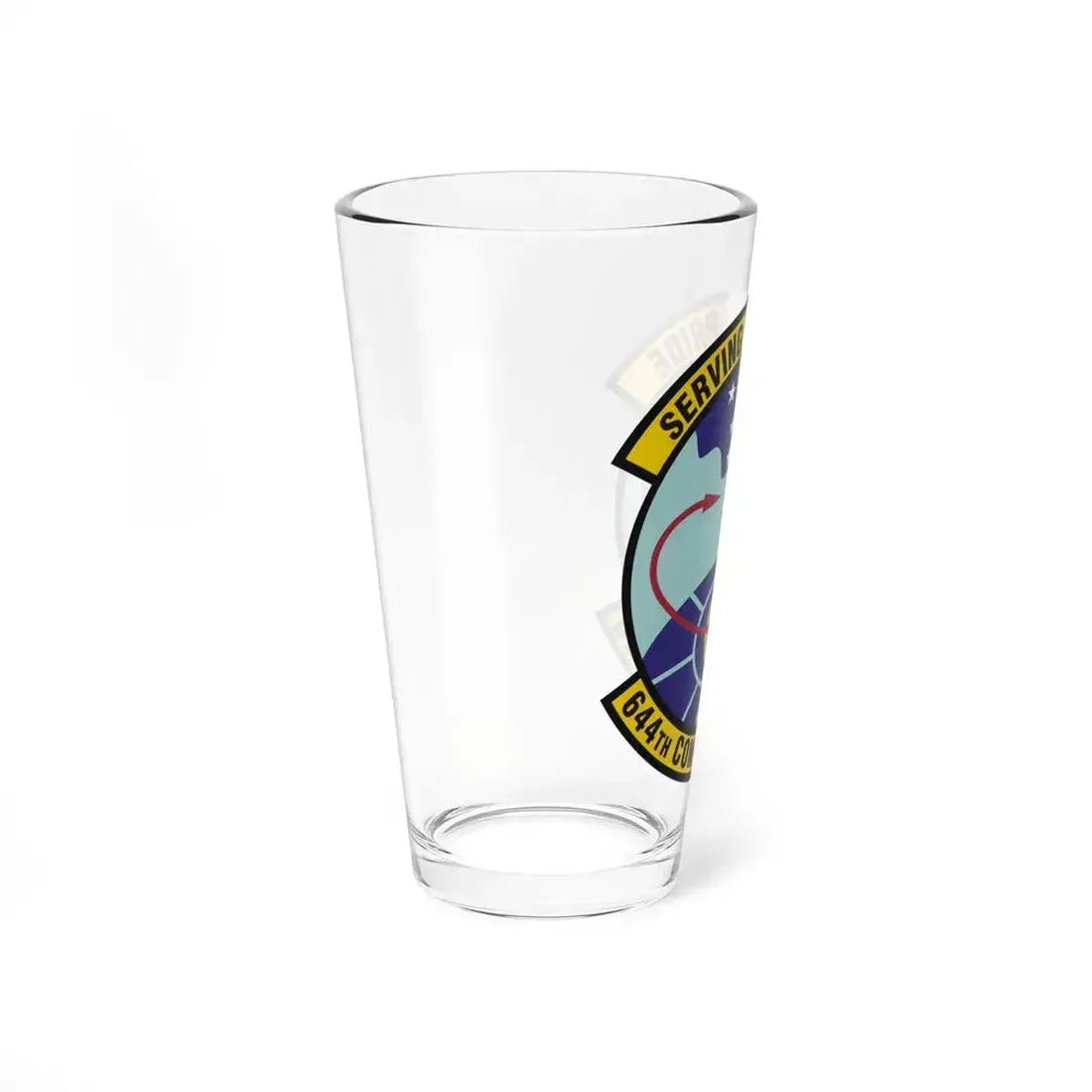 644th Combat Communications Squadron (U.S. Air Force) Pint Glass 16oz - Go Mug Yourself