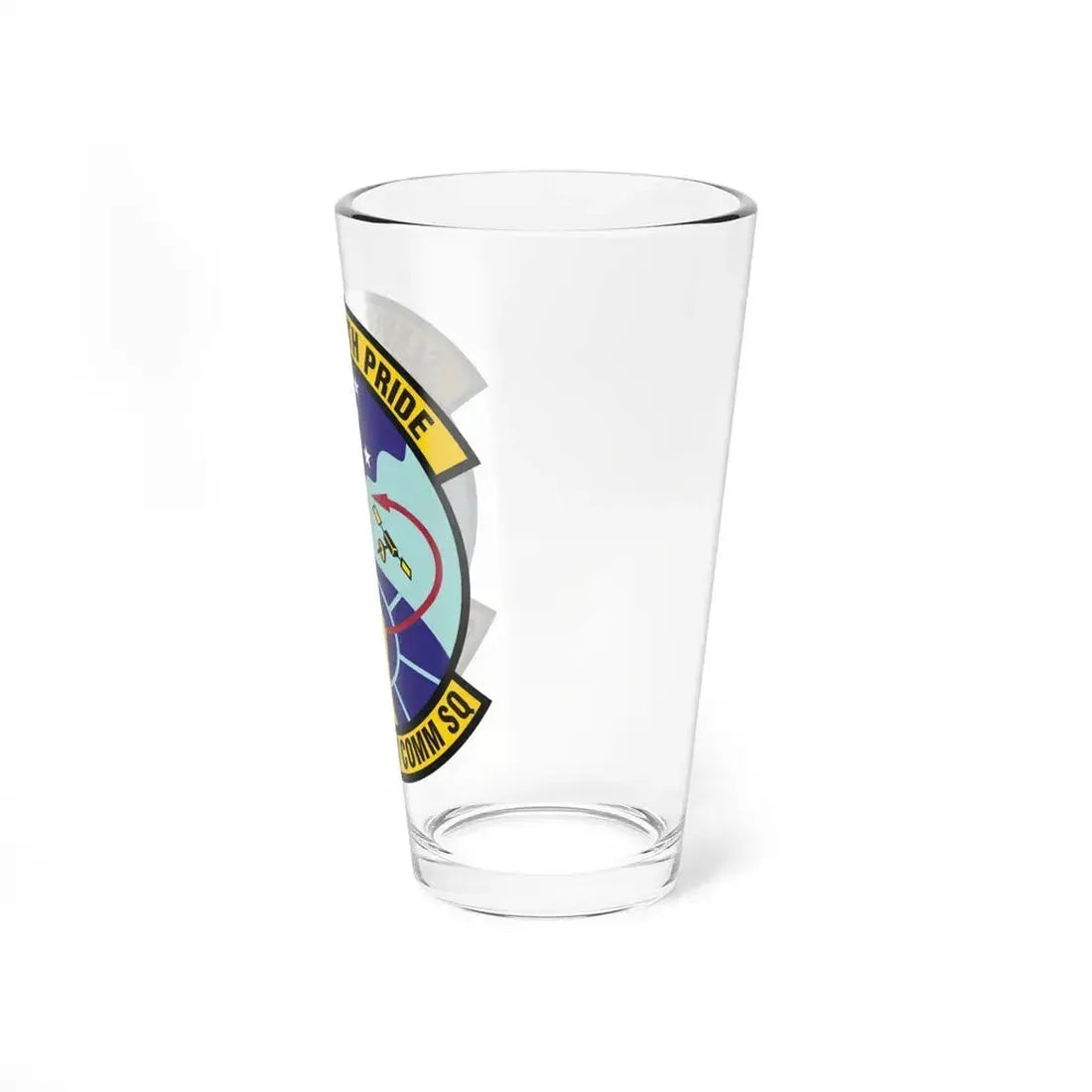644th Combat Communications Squadron (U.S. Air Force) Pint Glass 16oz - Go Mug Yourself