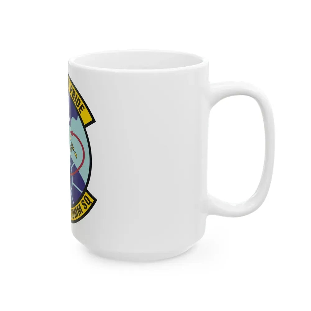 644th Combat Communications Squadron (U.S. Air Force) White Coffee Mug - Go Mug Yourself