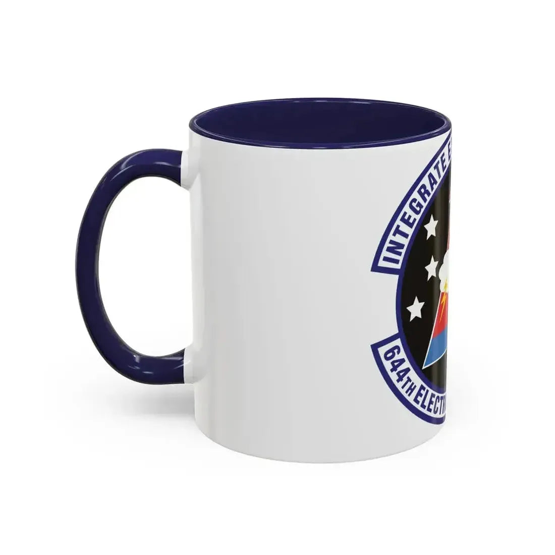 644th Electronic Systems Squadron (U.S. Air Force) Accent Coffee Mug - Go Mug Yourself
