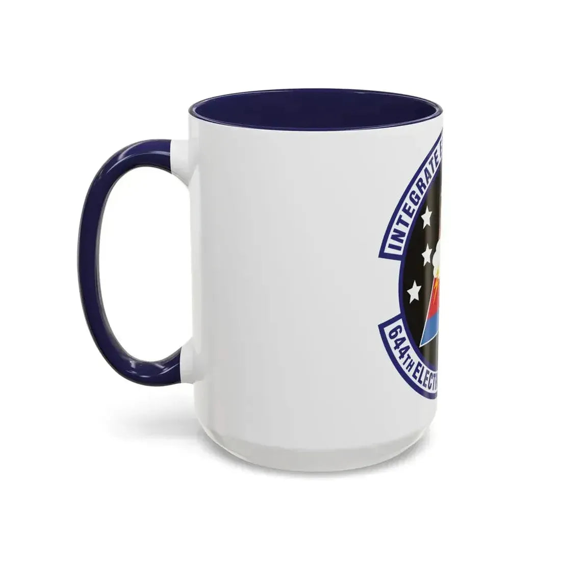 644th Electronic Systems Squadron (U.S. Air Force) Accent Coffee Mug - Go Mug Yourself