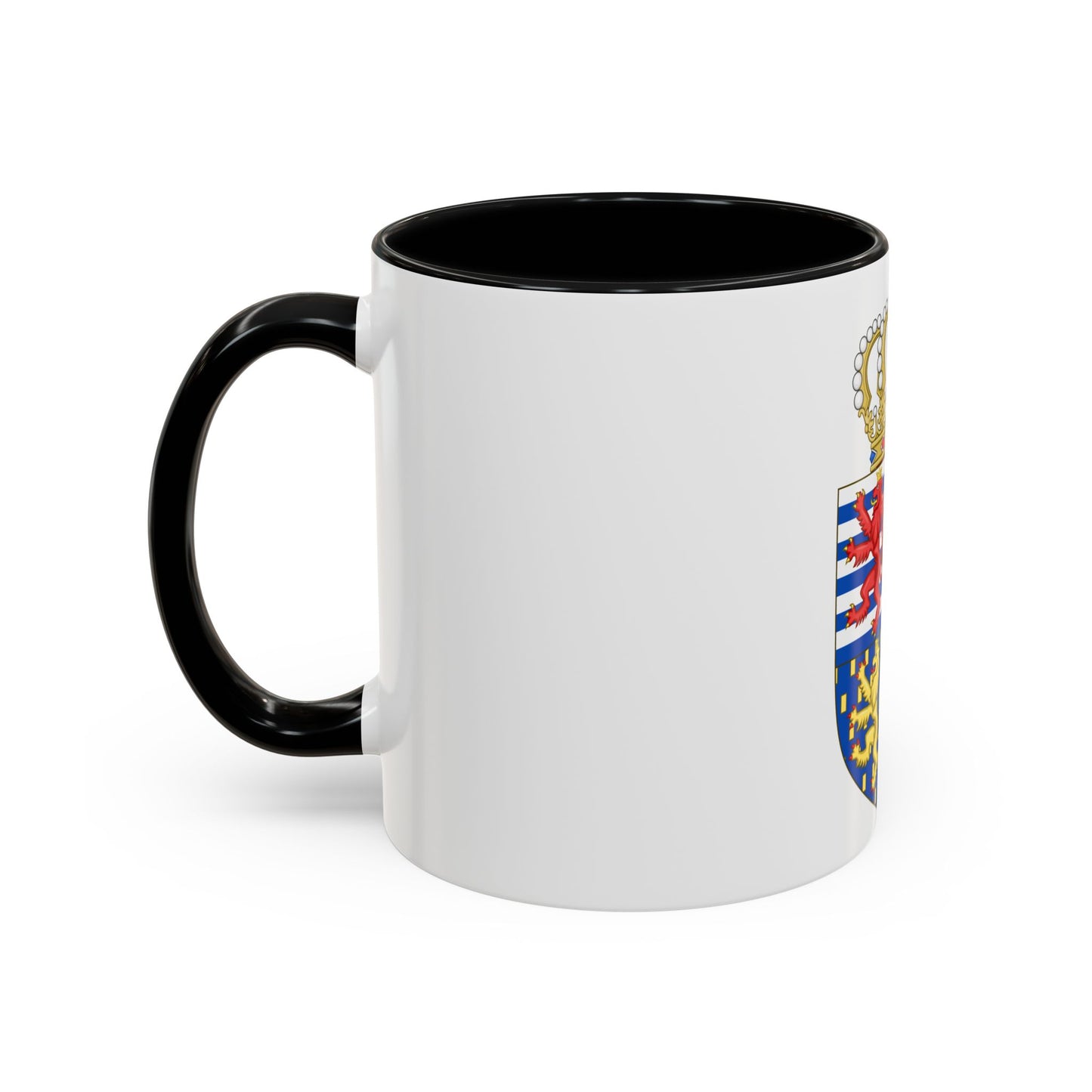 Lesser coat of arms of the Grand Duke of Luxembourg (2000) - Accent Coffee Mug