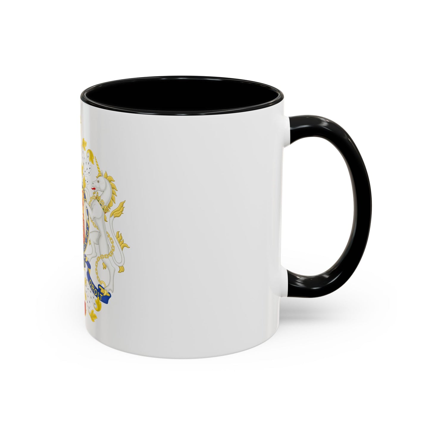 Coat of Arms of the Government of Gibraltar - Accent Coffee Mug