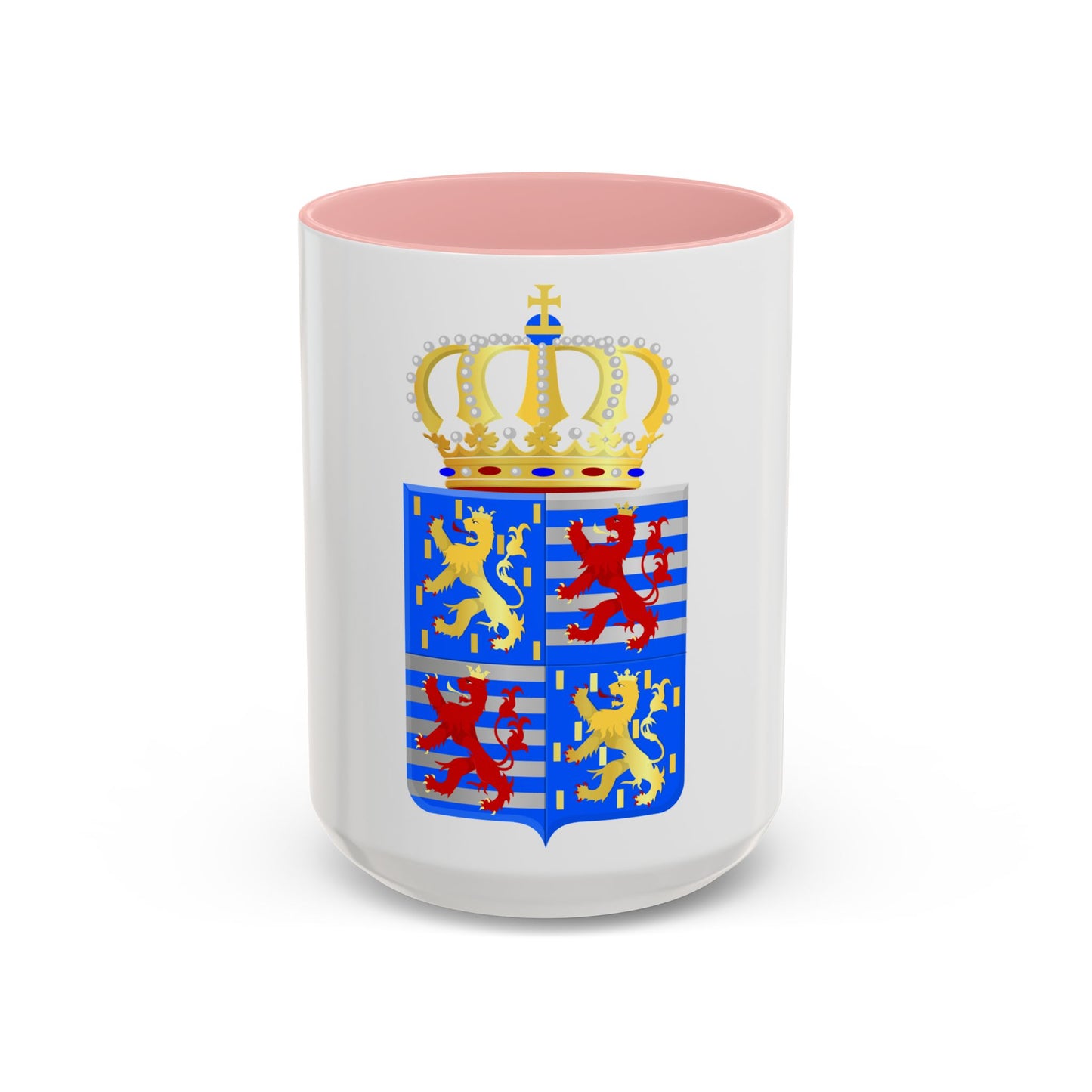 Lesser coat of arms of the Grand Dukes of Luxembourg prior to 2000 - Accent Coffee Mug