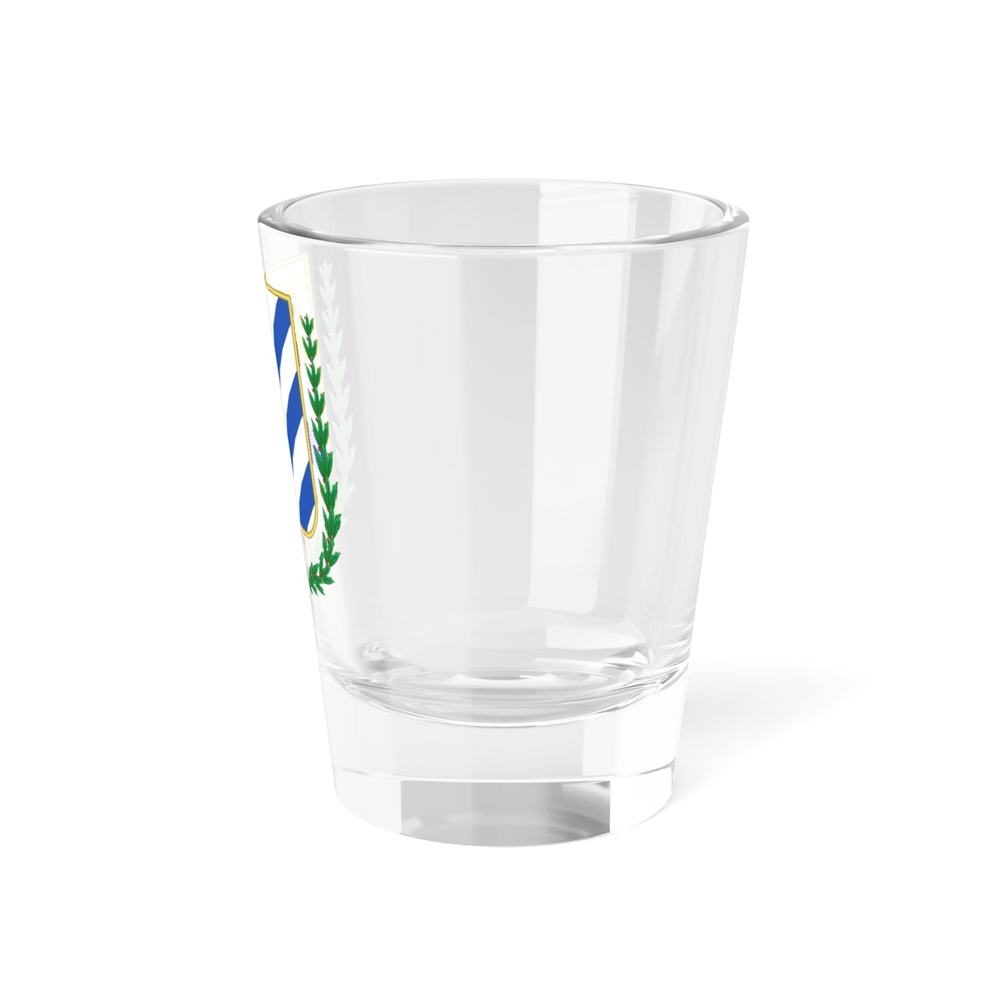 Escudo de San Ramón de la Nueva Orán (Equatorial Guinea) (Coat of Arms) Shot Glass 1.5oz