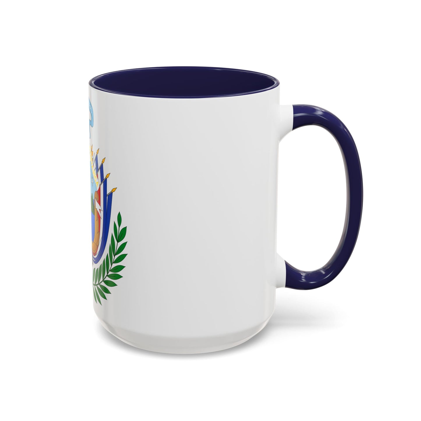 Coat of arms of Costa Rica (1848-1906) - Accent Coffee Mug