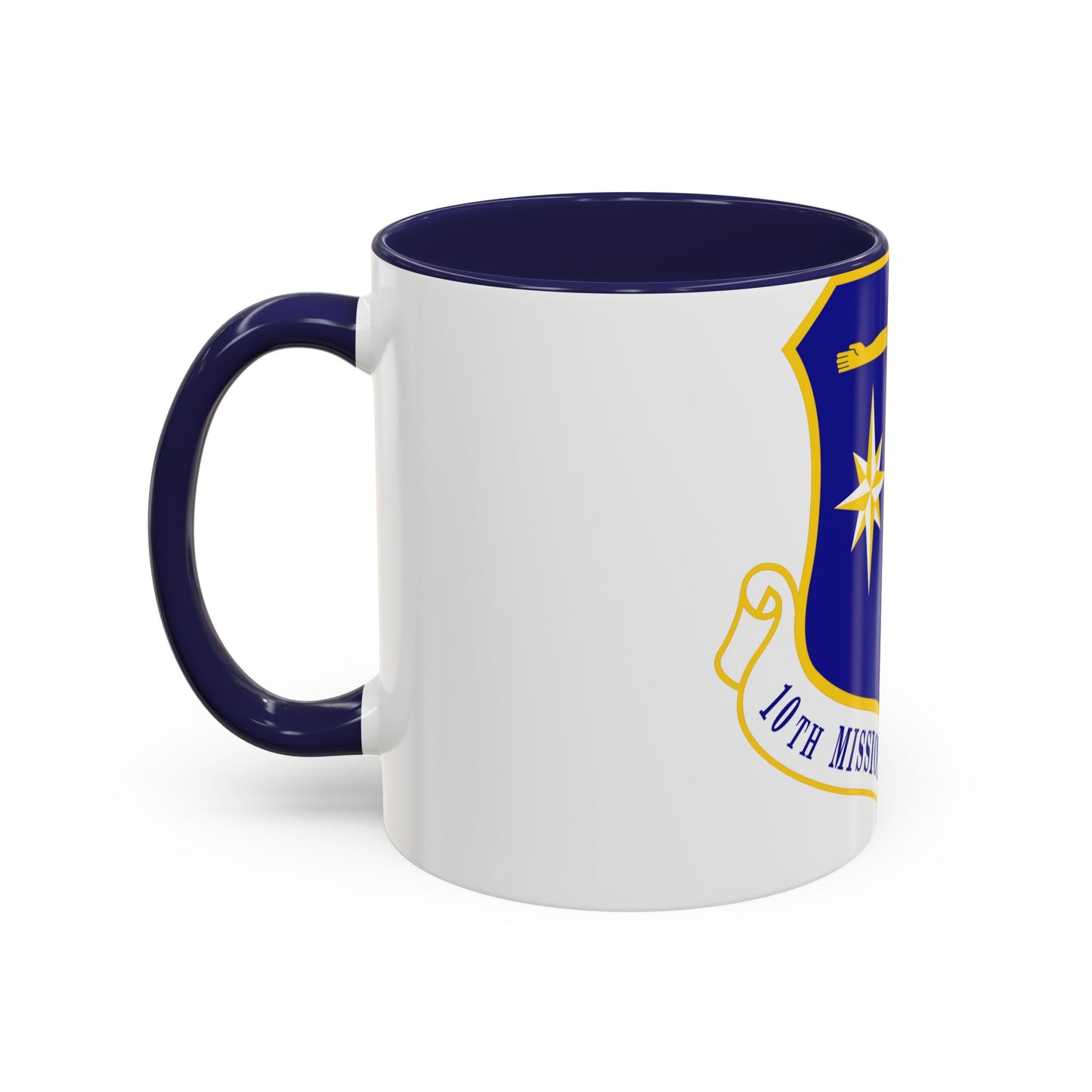 10th Mission Support Group (U.S. Air Force) Accent Coffee Mug