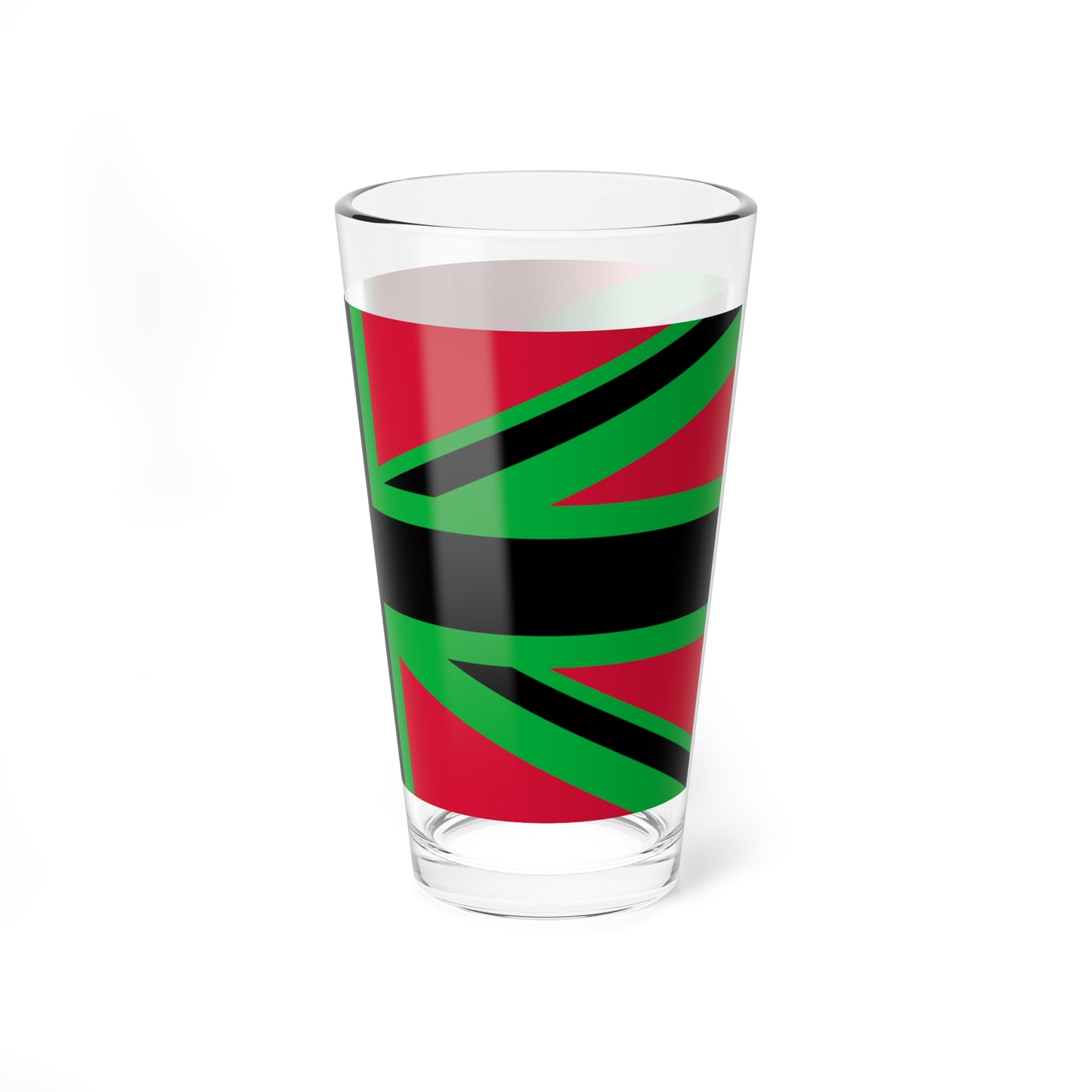 African Britain Flag (United Kingdom) Pint Glass 16oz