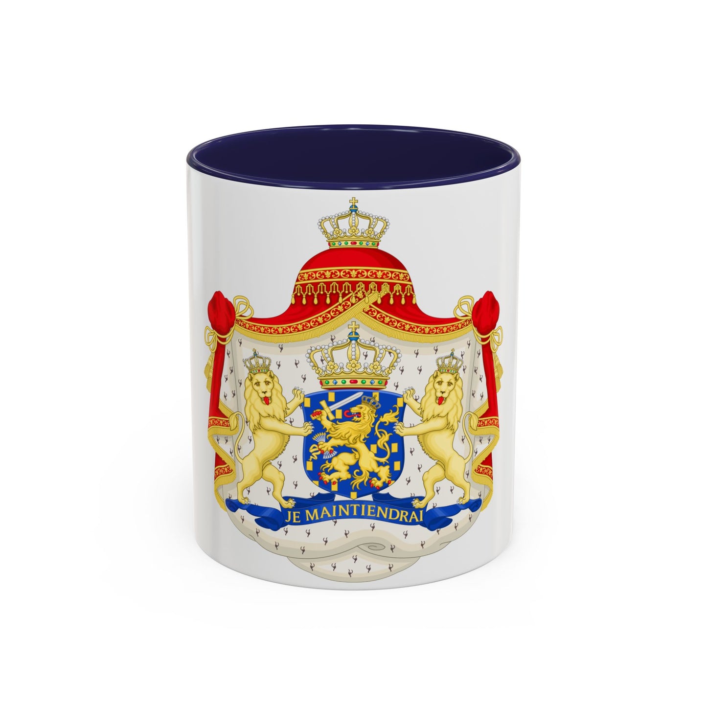 Royal coat of arms of the Netherlands (1815-1907) - Accent Coffee Mug