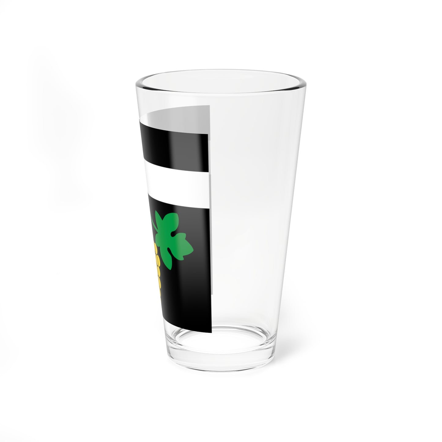 CHE Wunnewil-Flamatt Flag (Switzerland) Pint Glass 16oz