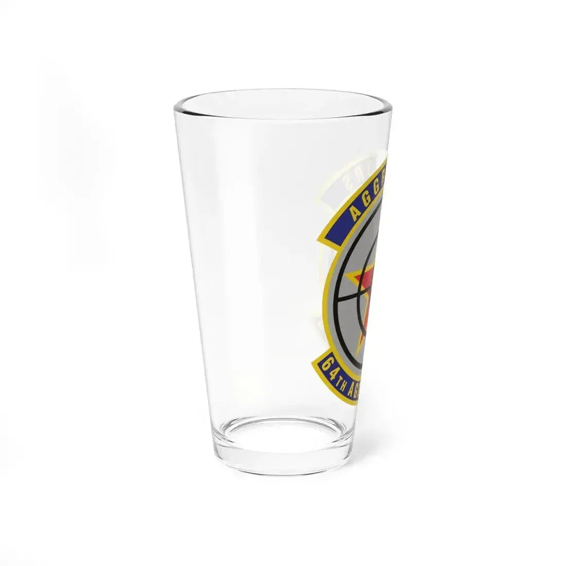 64th Aggressor Squadron (U.S. Air Force) Pint Glass 16oz - Go Mug Yourself
