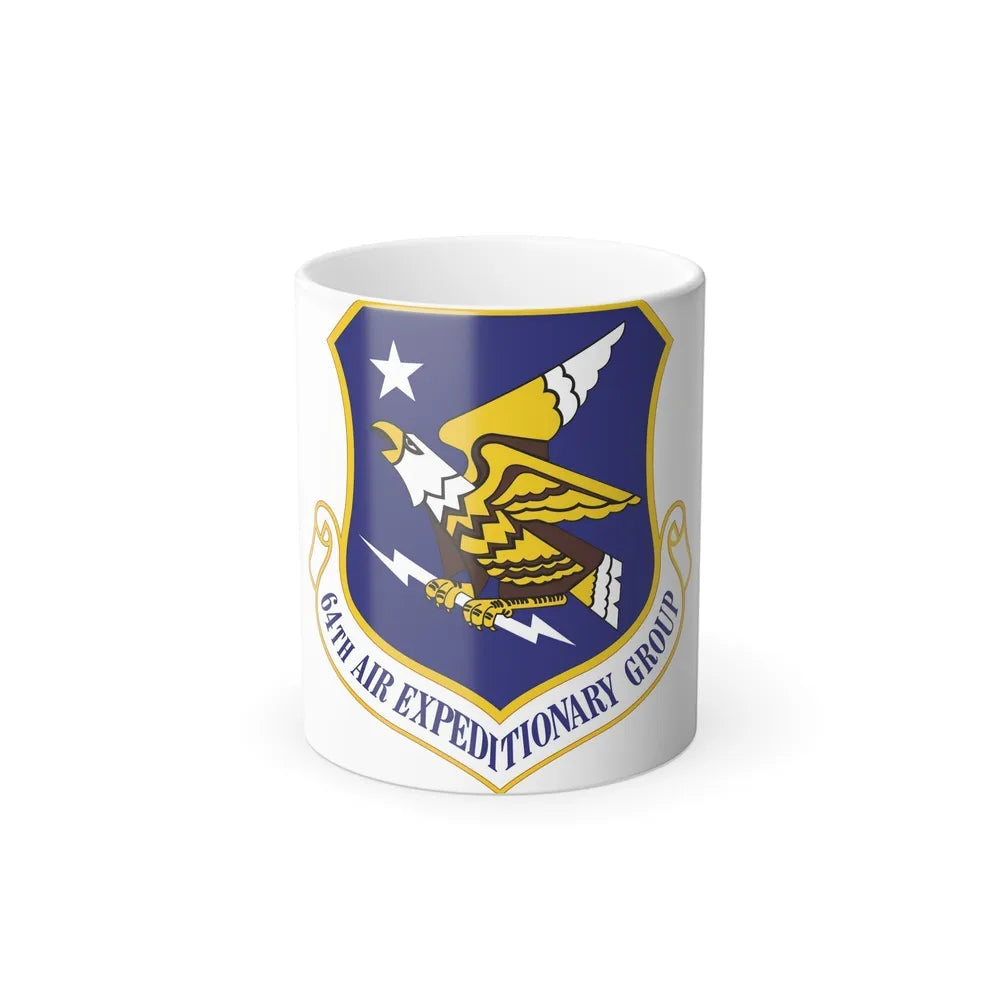 64th Air Expeditionary Group (U.S. Air Force) Color Changing Coffee Mug-11oz-Go Mug Yourself
