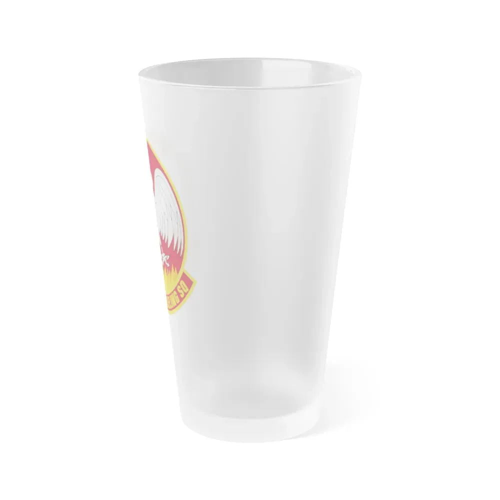 64th Air Refueling Squadron (U.S. Air Force) Frosted Pint Glass 16oz - Go Mug Yourself