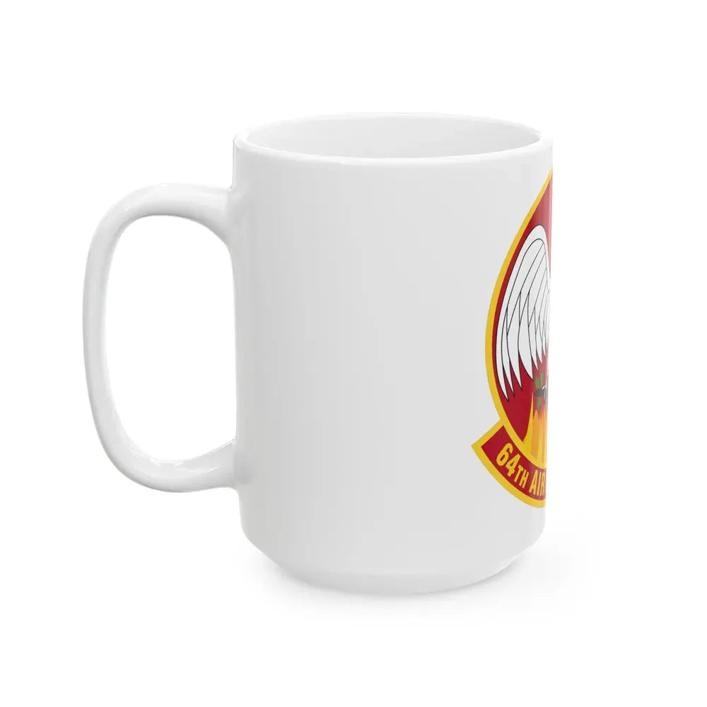 64th Air Refueling Squadron (U.S. Air Force) White Coffee Mug - Go Mug Yourself