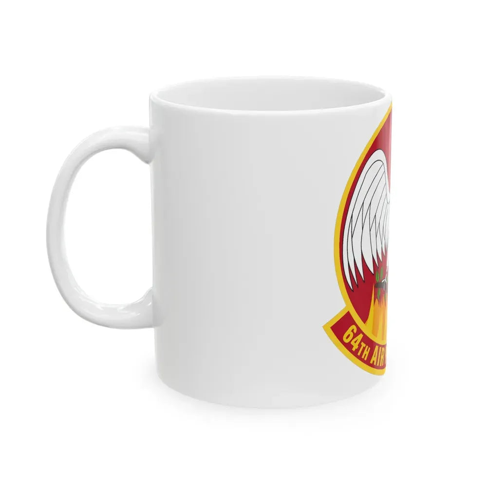 64th Air Refueling Squadron (U.S. Air Force) White Coffee Mug - Go Mug Yourself