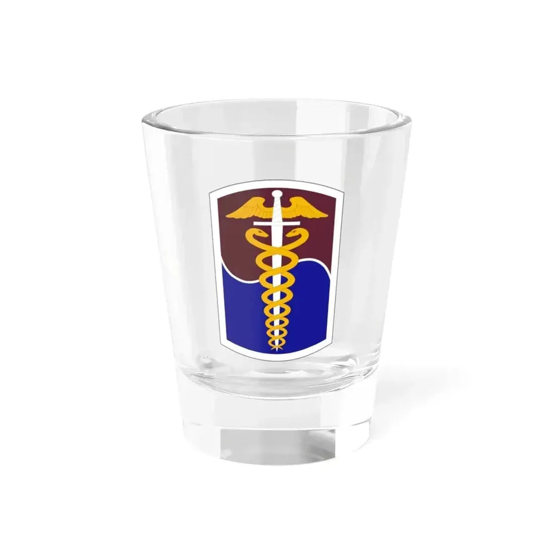 65 Medical Brigade (U.S. Army) Shot Glass 1.5oz 1.5oz - Go Mug Yourself