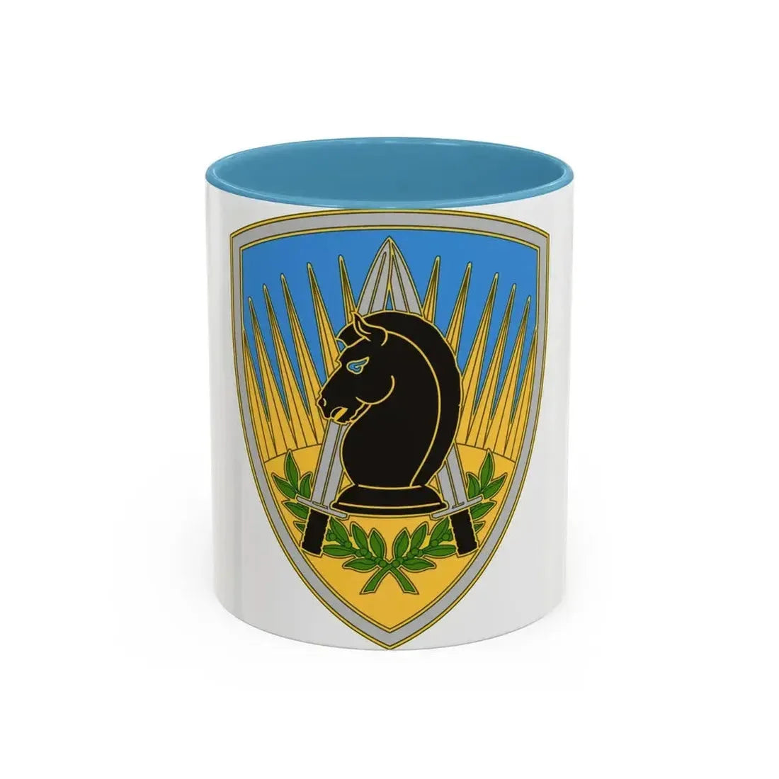 650 Military Intelligence Group 3 (U.S. Army) Accent Coffee Mug 11oz Light Blue - Go Mug Yourself