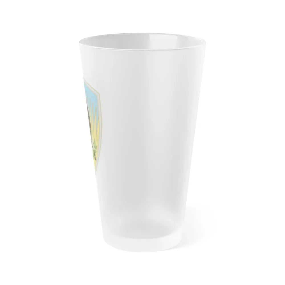 650 Military Intelligence Group 3 (U.S. Army) Frosted Pint Glass 16oz - Go Mug Yourself
