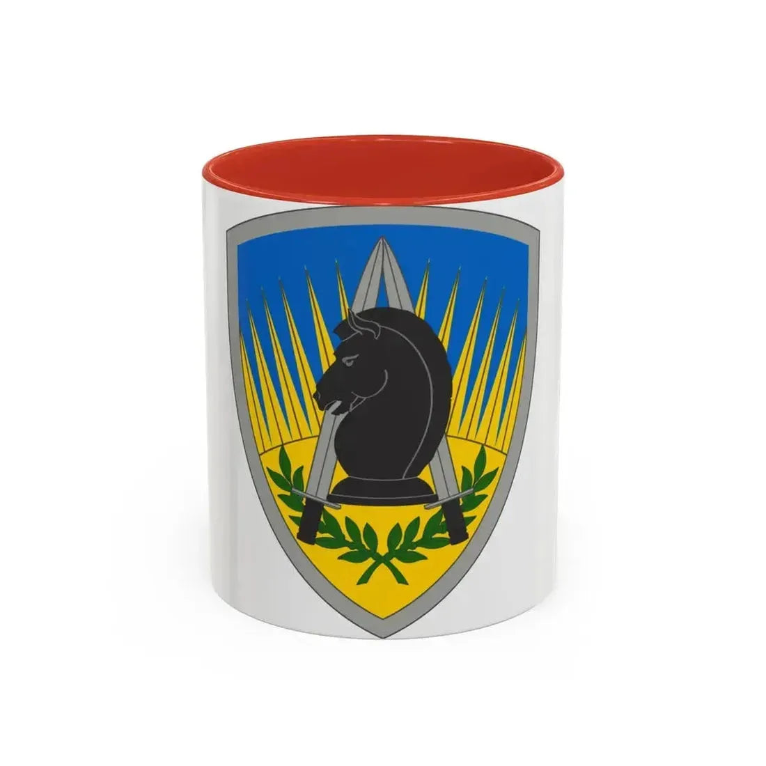 650 Military Intelligence Group (U.S. Army) Accent Coffee Mug 11oz Red - Go Mug Yourself