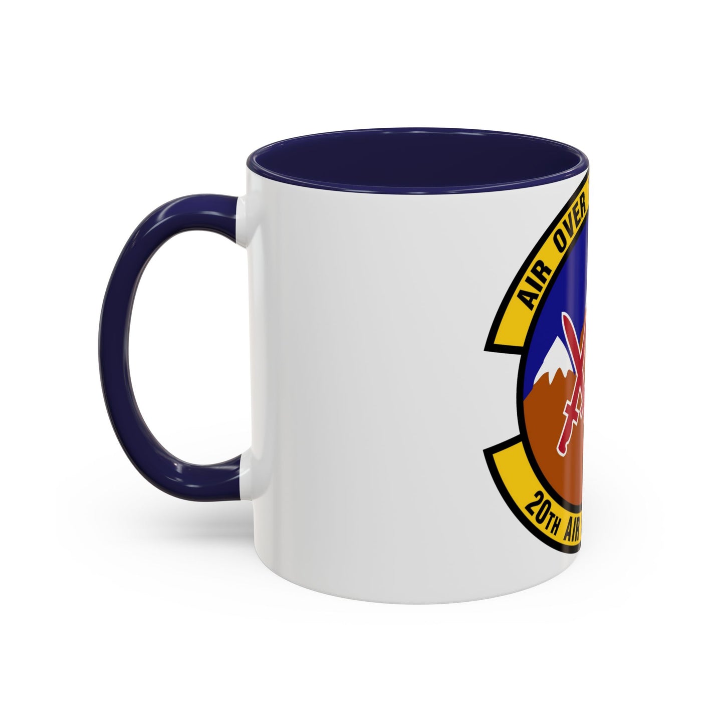 20 Air Support Operations Squadron ACC (U.S. Air Force) Accent Coffee Mug
