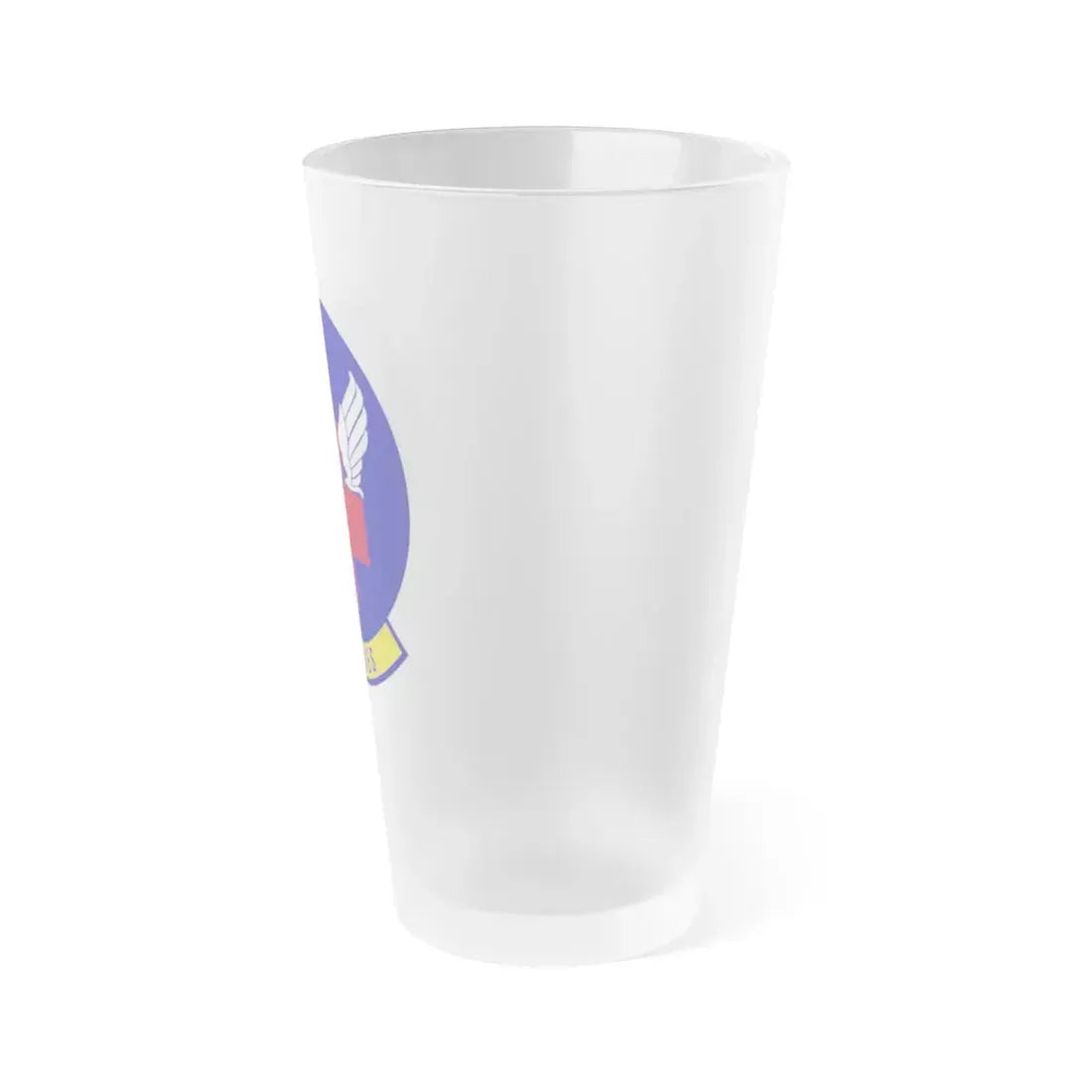 651st Expeditionary Aeromedical Evacuation Squadron (U.S. Air Force) Frosted Pint Glass 16oz - Go Mug Yourself
