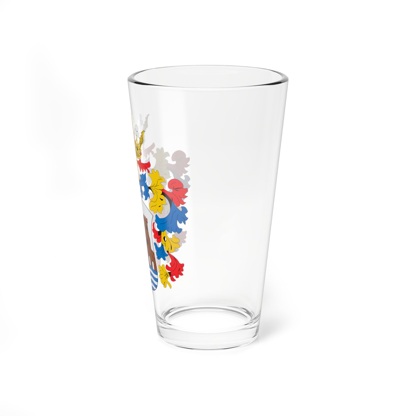 Escudo de Fuenmayor-La Rioja (Spain) (Coat of Arms) Pint Glass 16oz