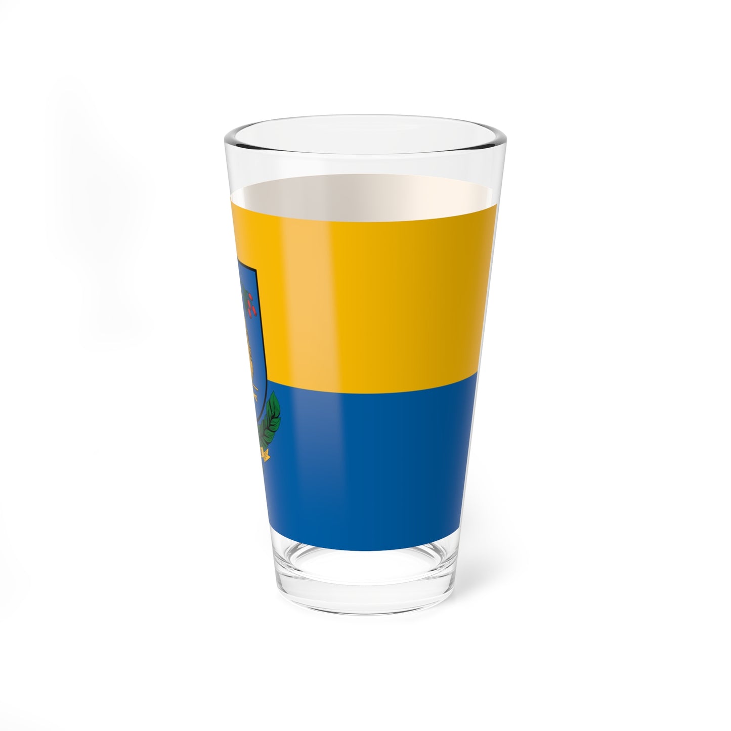 Flag of Csipkerek (Hungary) Pint Glass 16oz