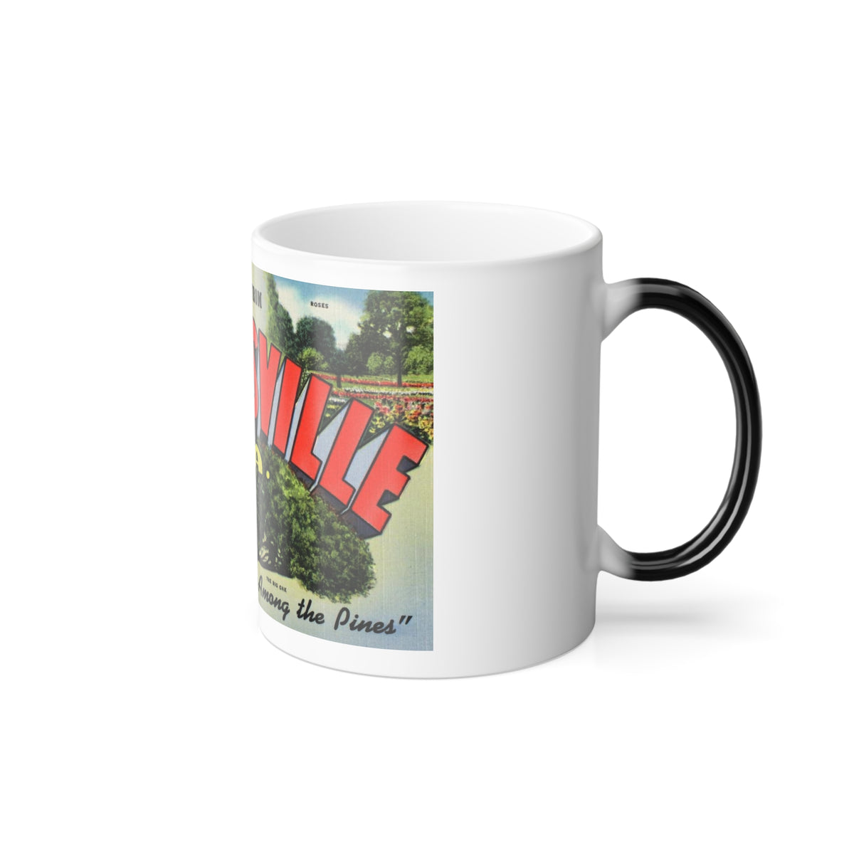 Greetings from Thomasville Ga (Greeting Postcards) Color Changing Mug 11oz