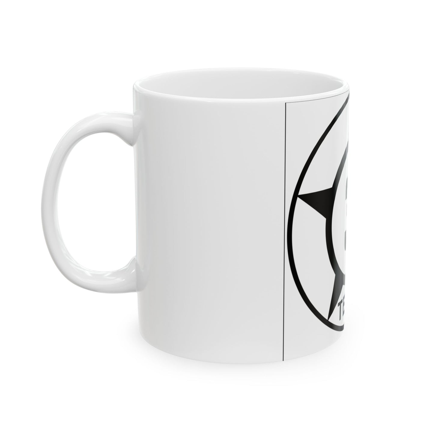 Old Texas 31 (Texas) (Road Sign) White Coffee Mug