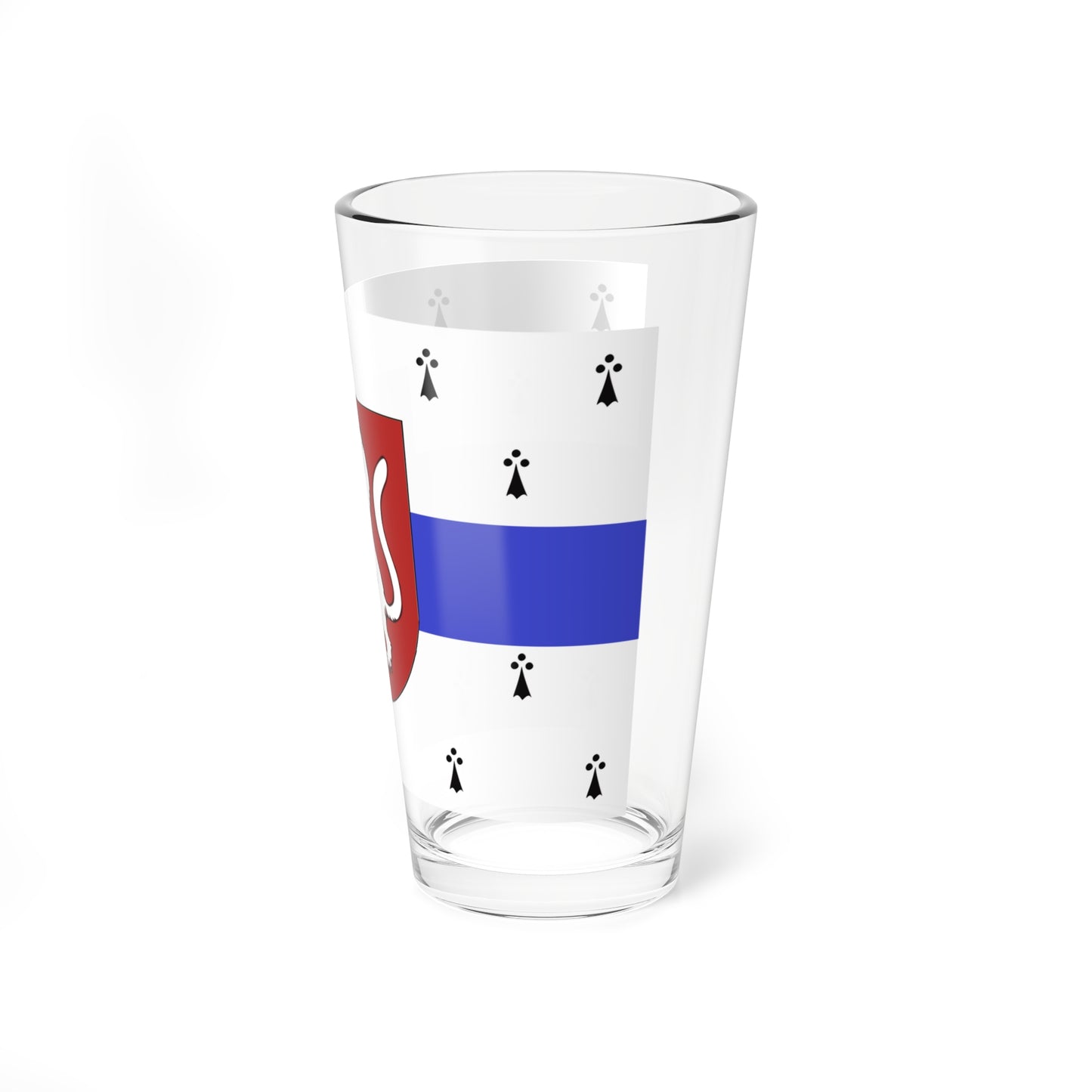 Flag of Gornomariysky rayon (Russia) Pint Glass 16oz