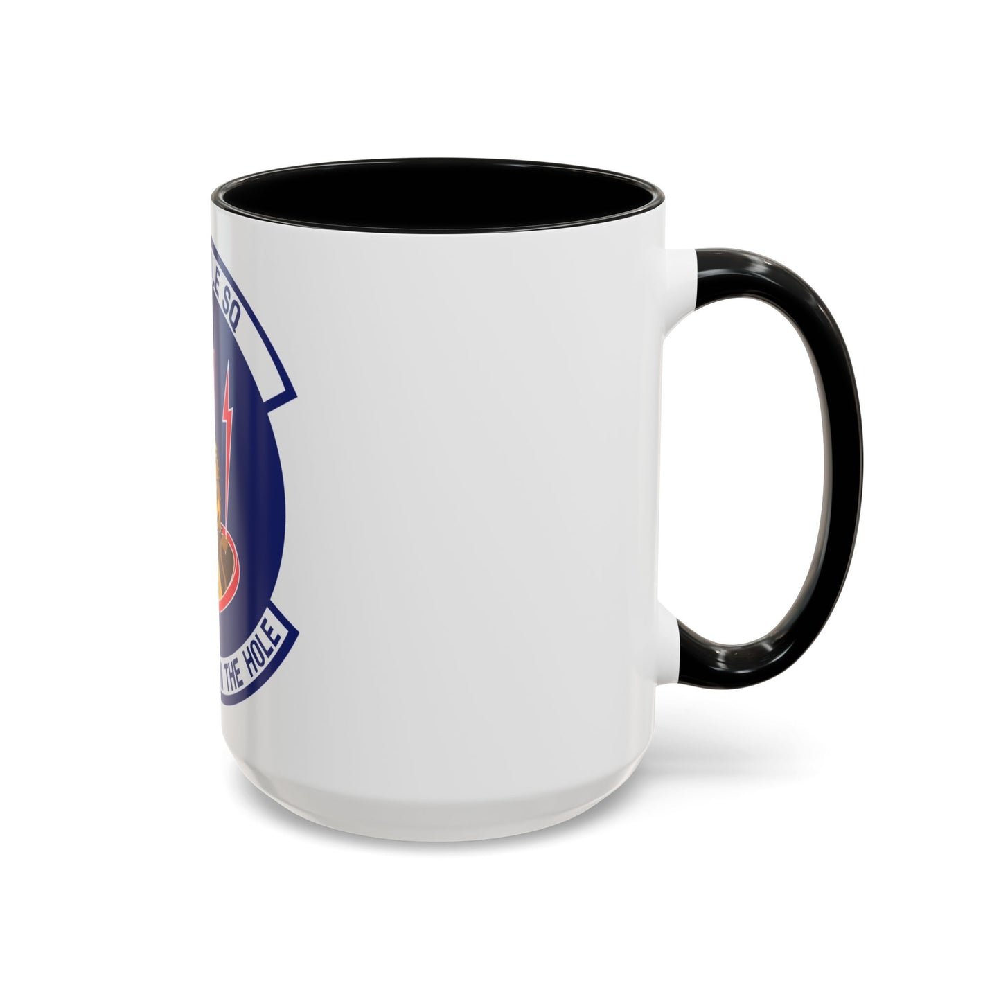 10th Missile SQ The First In The Hole (U.S. Air Force) Accent Coffee Mug