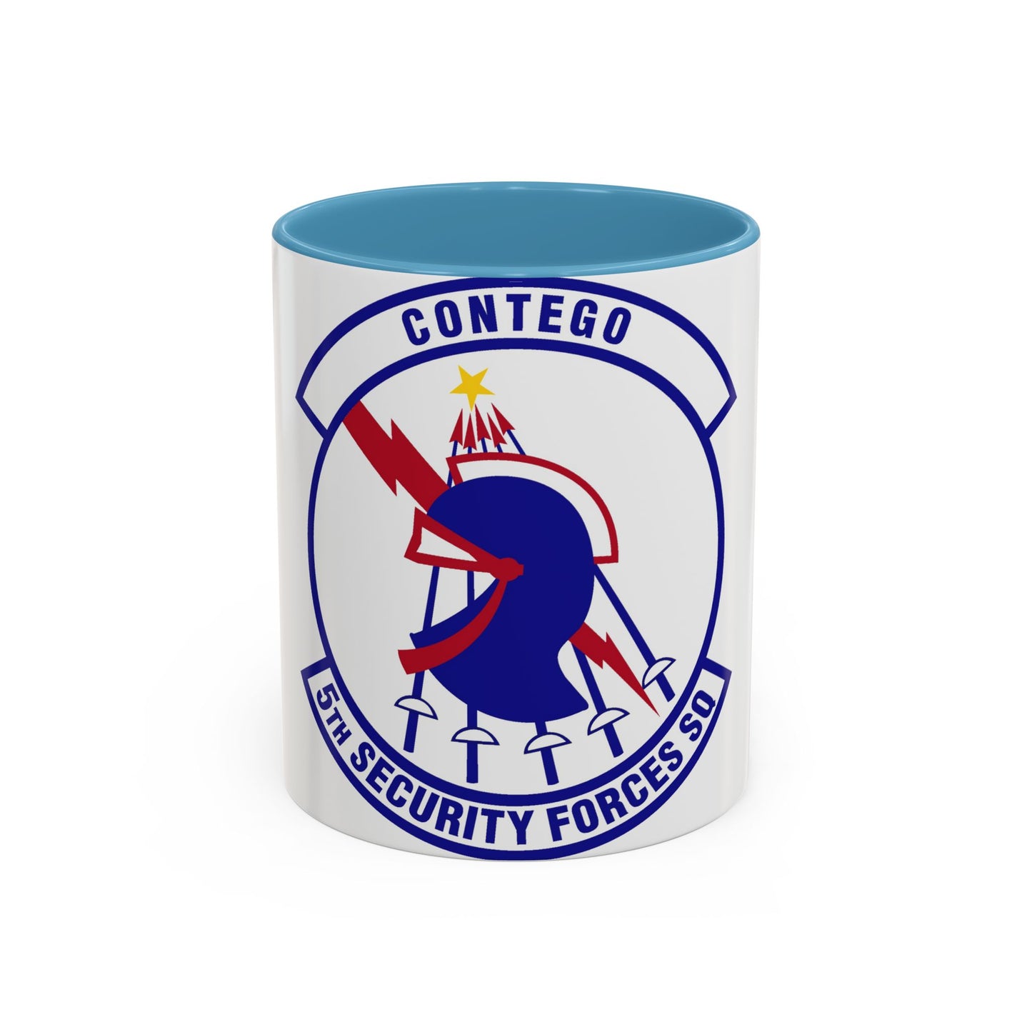 5th Security Forces Squadron (U.S. Air Force) Accent Coffee Mug