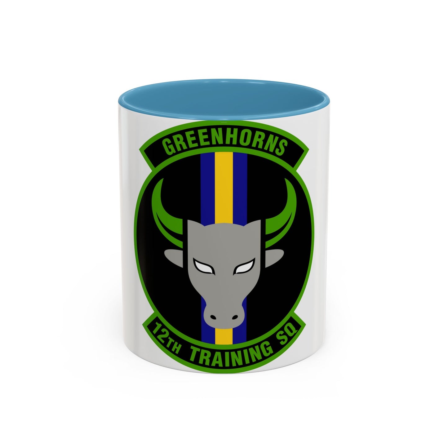 12 Training Sq AETC (U.S. Air Force) Accent Coffee Mug
