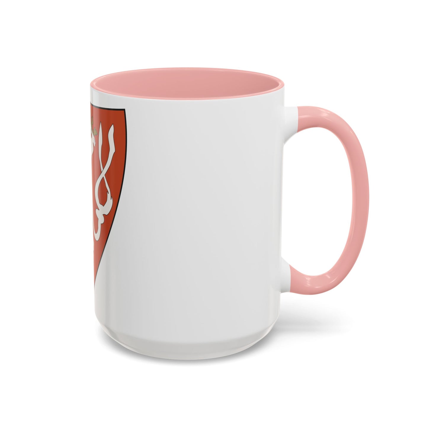 Lesser coat of arms of the Kingdom of Bohemia (Wenceslaus II of Bohemia) - Accent Coffee Mug
