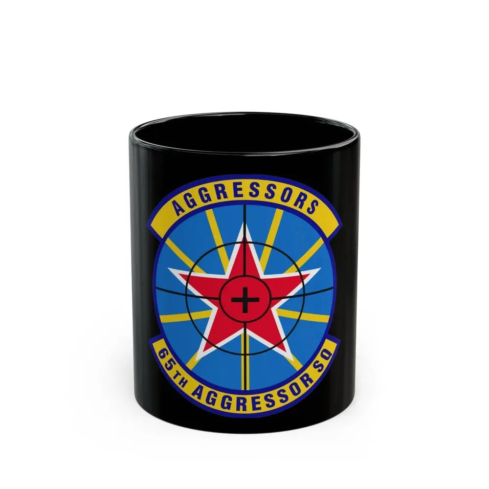 65th Aggressor Squadron (U.S. Air Force) Black Coffee Mug 11oz - Go Mug Yourself