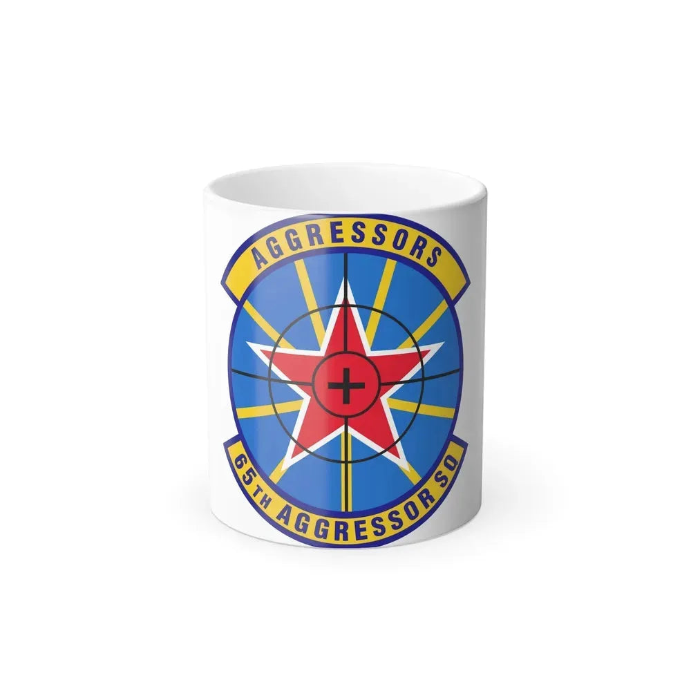 65th Aggressor Squadron (U.S. Air Force) Color Changing Coffee Mug 11oz - Go Mug Yourself