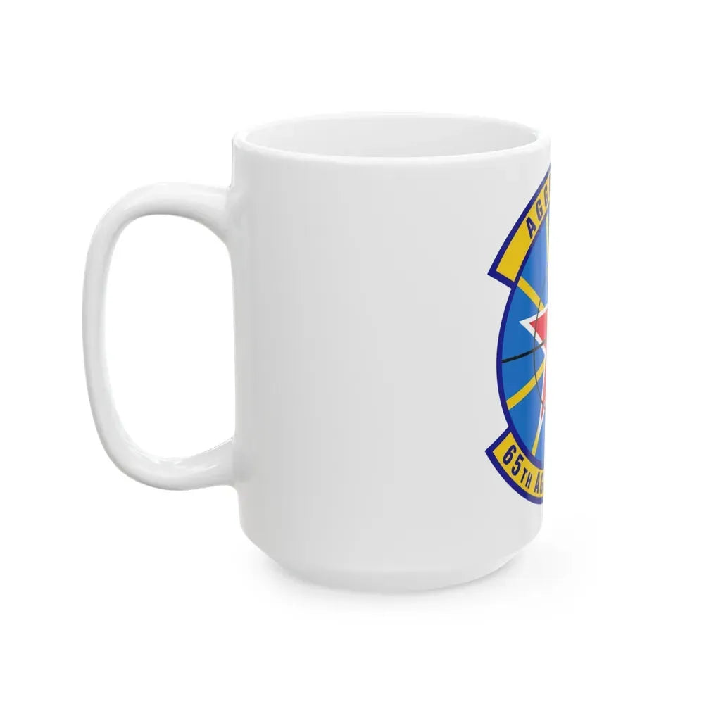 65th Aggressor Squadron (U.S. Air Force) White Coffee Mug - Go Mug Yourself