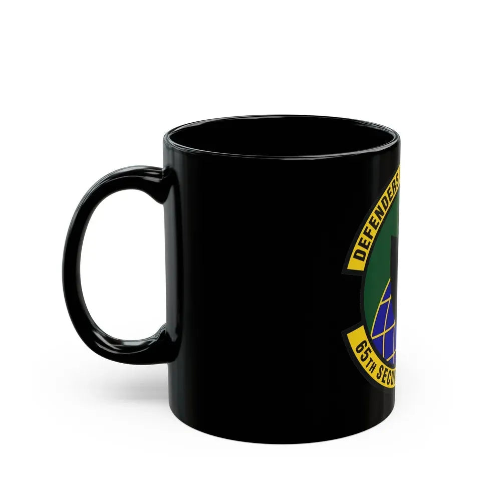 65th Security Forces Squadron (U.S. Air Force) Black Coffee Mug - Go Mug Yourself