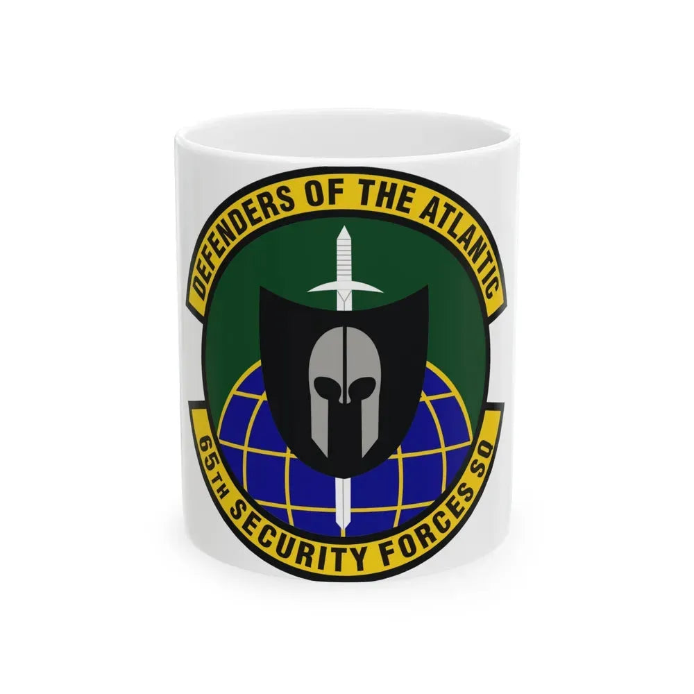 65th Security Forces Squadron (U.S. Air Force) White Coffee Mug 11oz - Go Mug Yourself