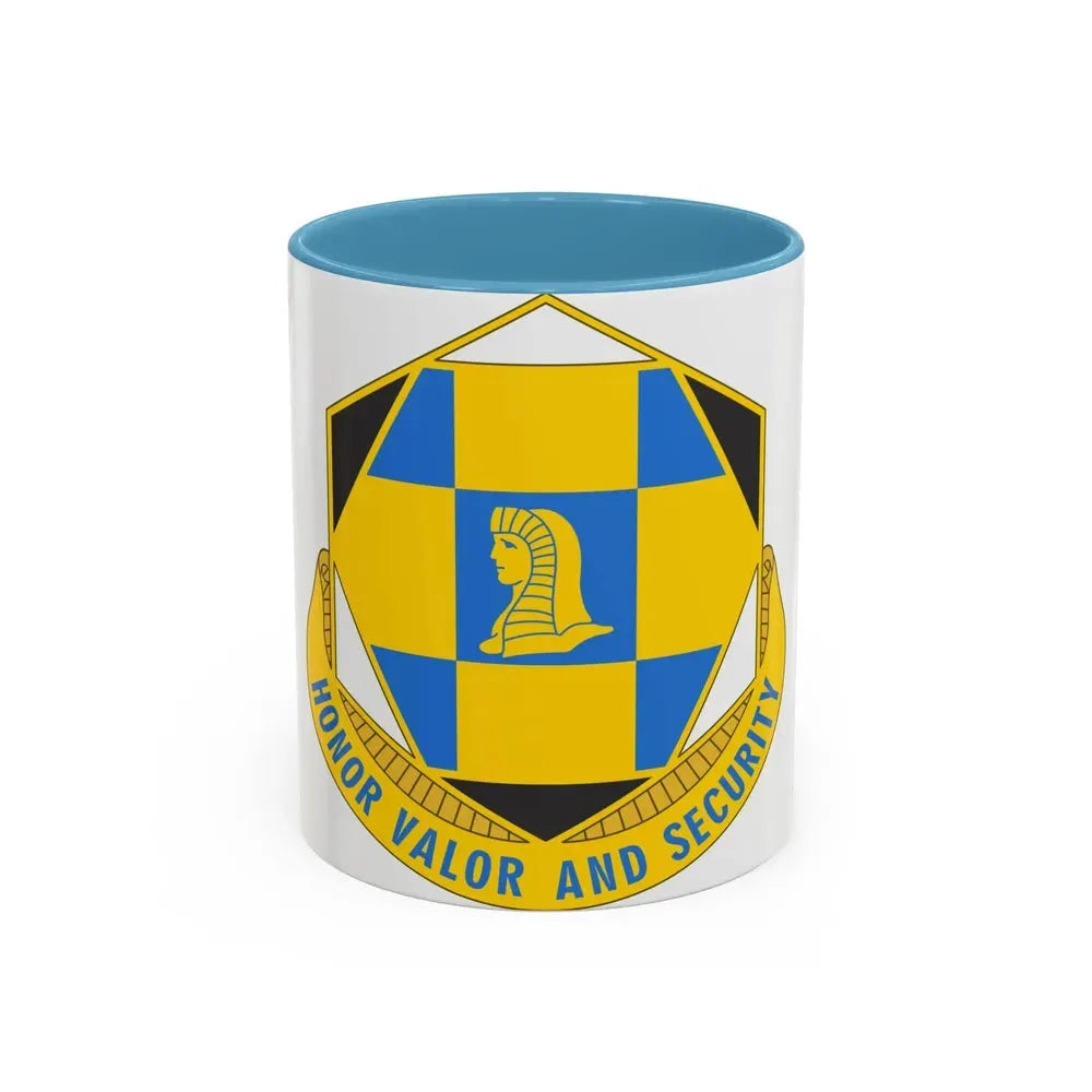 66 Military Intelligence Brigade 2 (U.S. Army) Accent Coffee Mug 11oz Light Blue - Go Mug Yourself