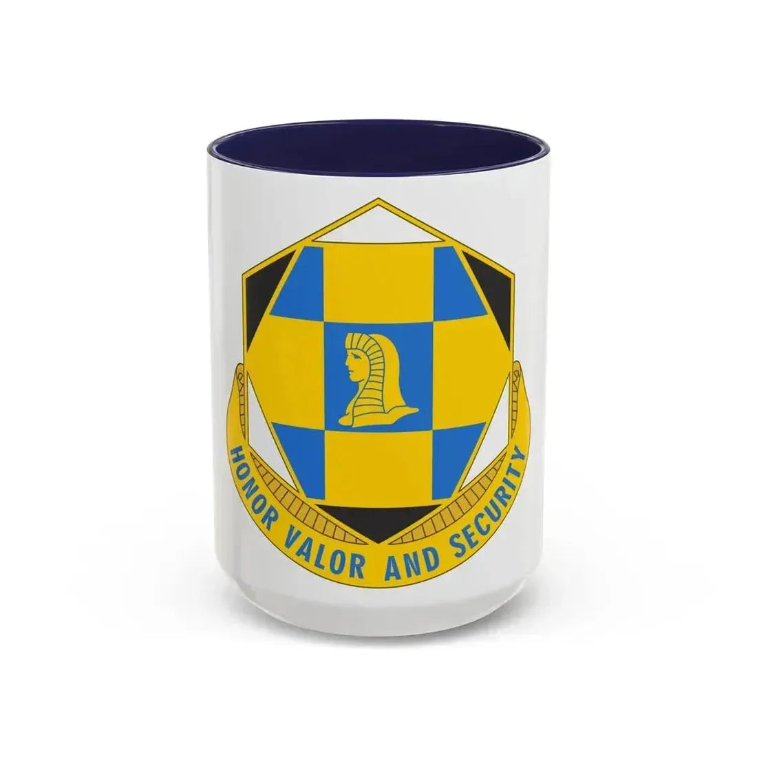 66 Military Intelligence Brigade 2 (U.S. Army) Accent Coffee Mug 15oz Navy - Go Mug Yourself